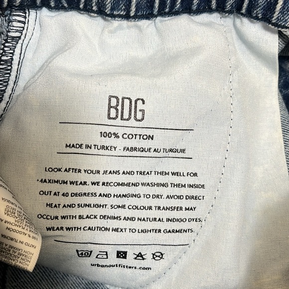 BDG Blue Denim Mini Skirt - Picture 8 of 9